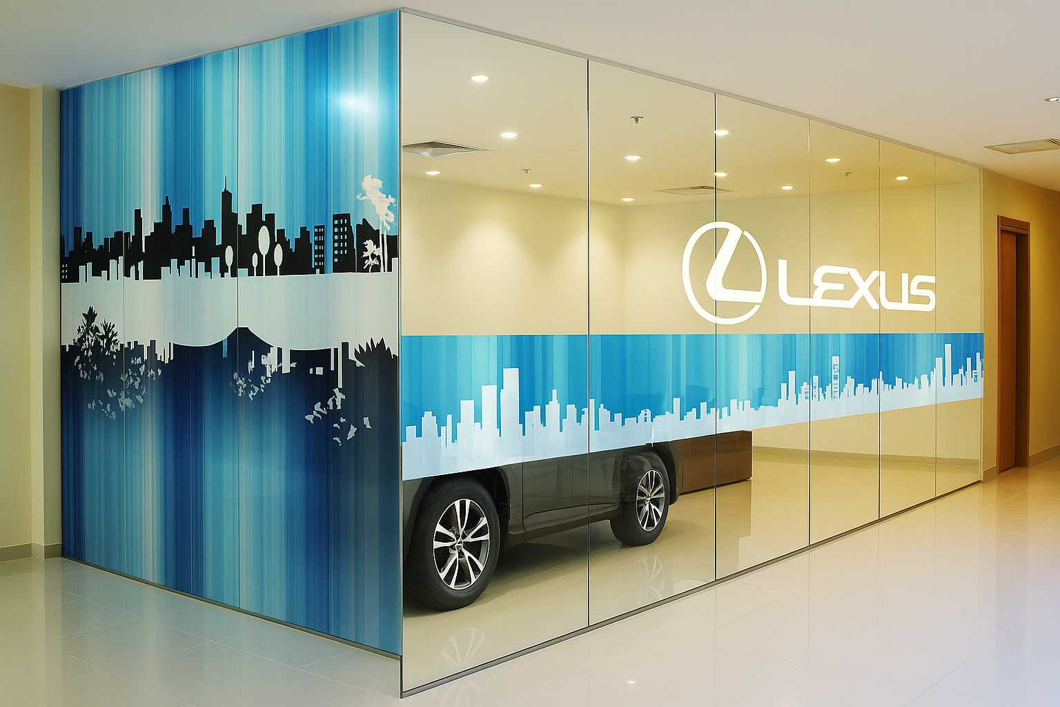 decal cắt Trang Trí Không Gian