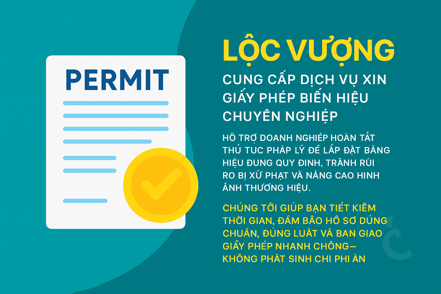 Dịch Vụ Xin Giấy Phép Biển Hiệu