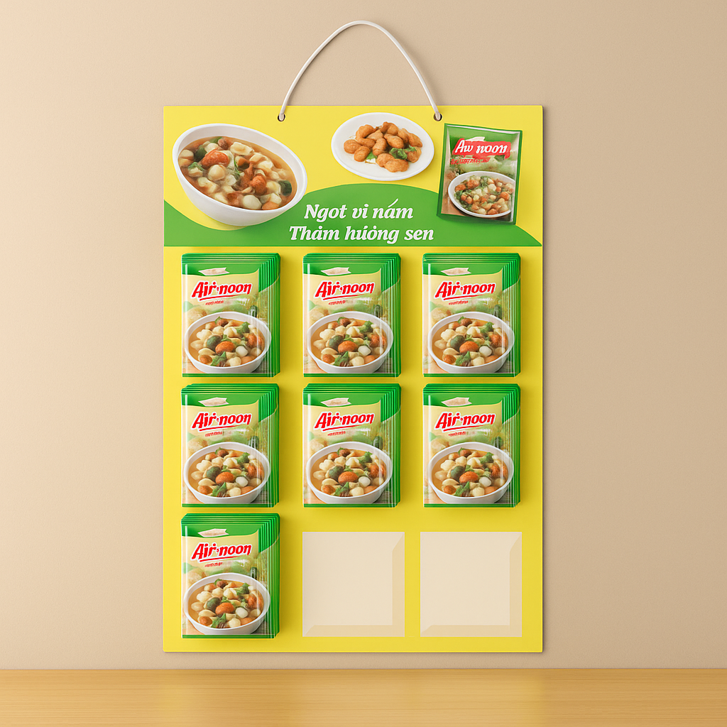 Hanger Nhựa PVC  Mica