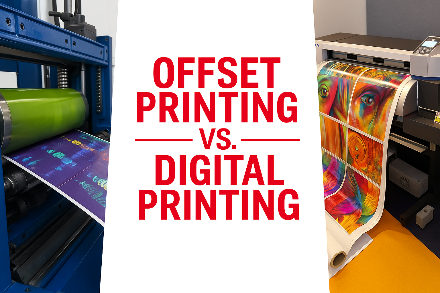 in ấn kỹ thuật sô và offset