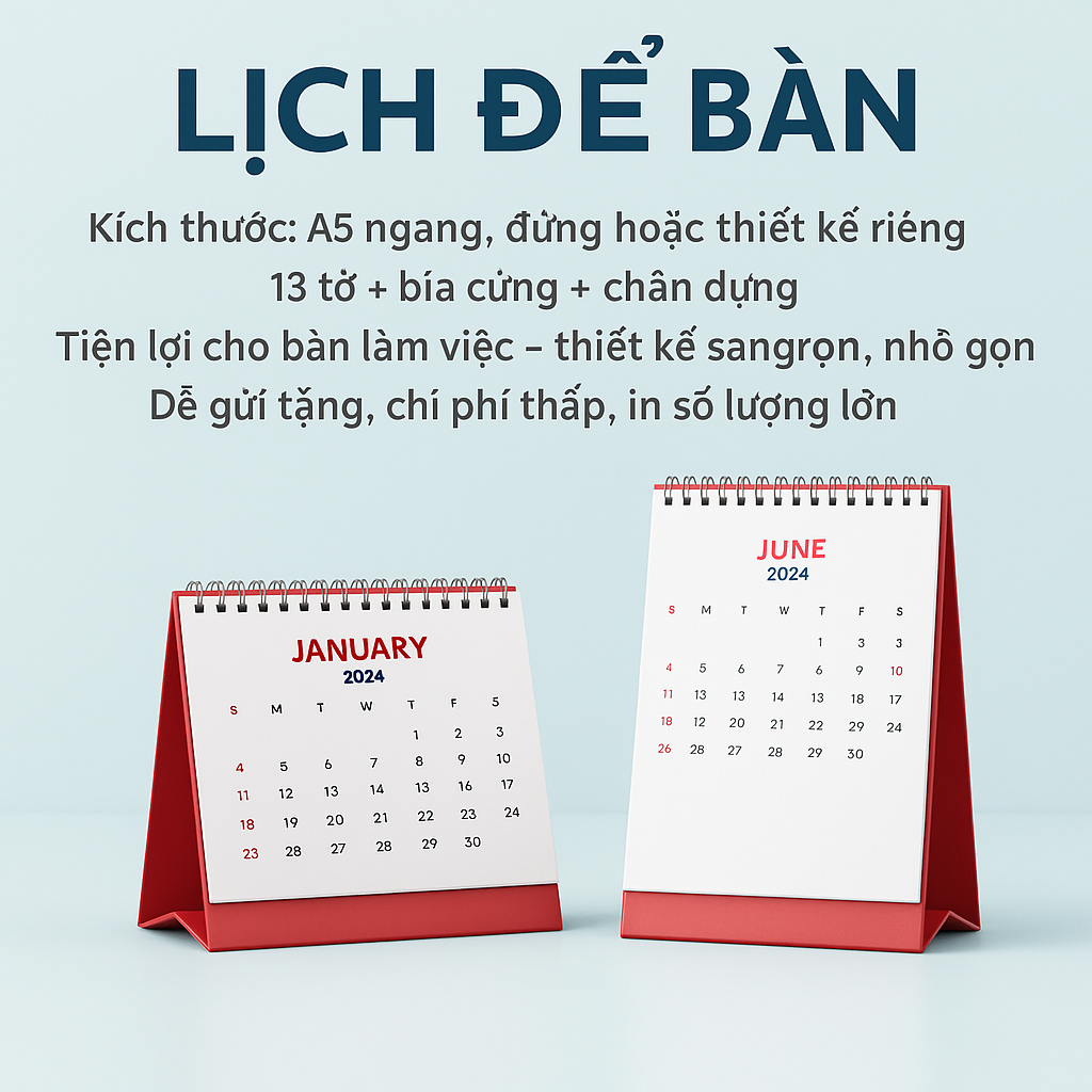 Lịch Để Bàn