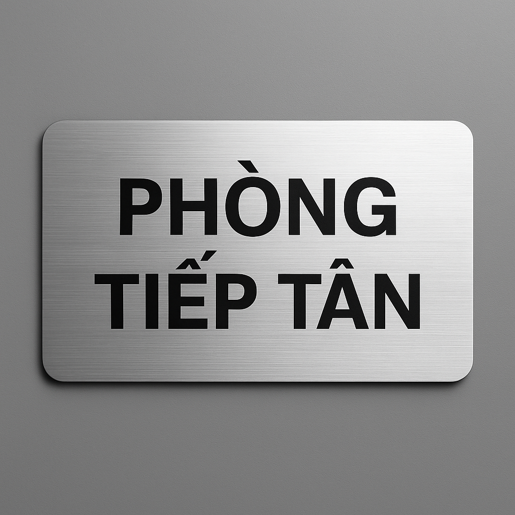 Mẫu biển phòng ban