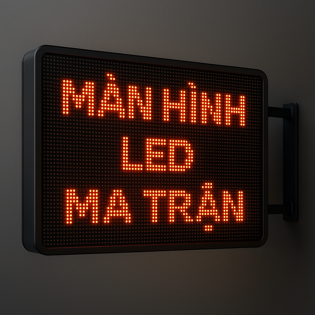 Mẫu màn hình led ma trận