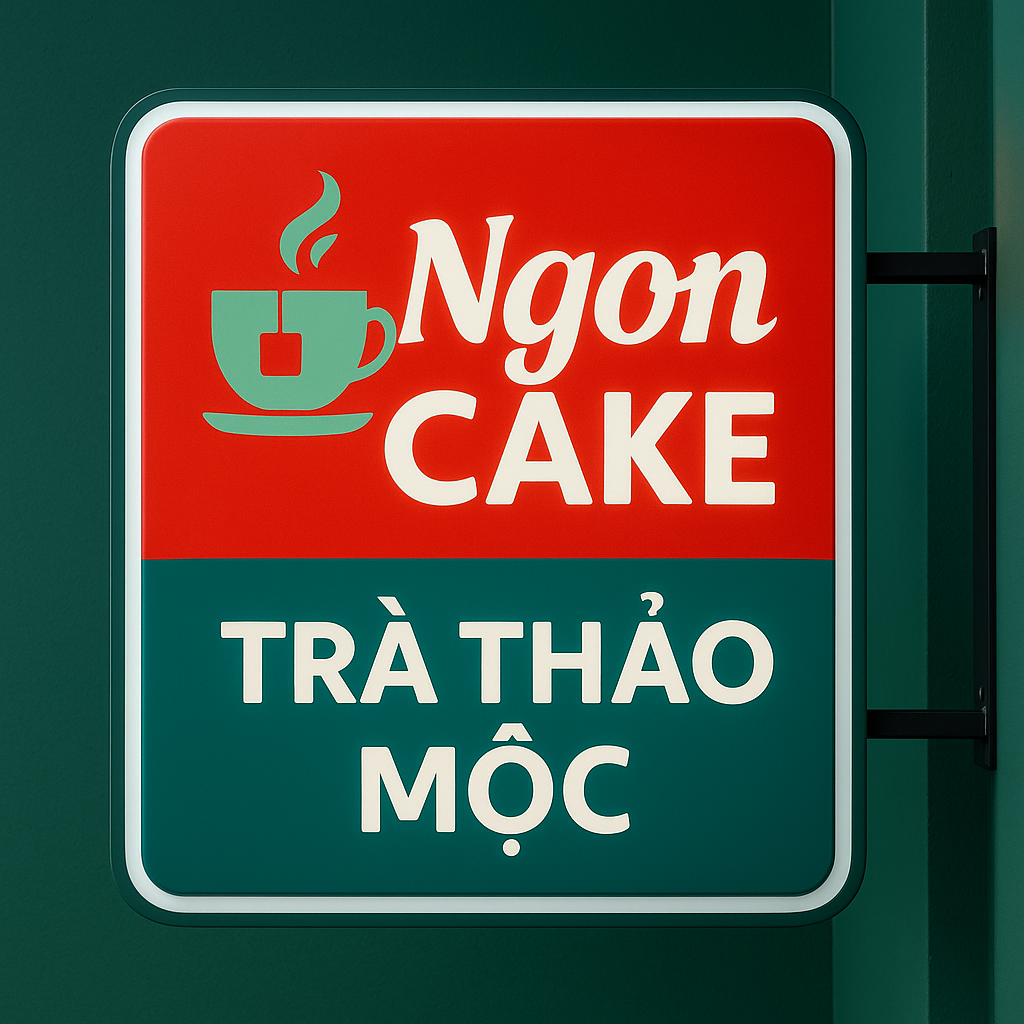 Mẫu ứng dụng hộp đèn hút nổi chữ nhật